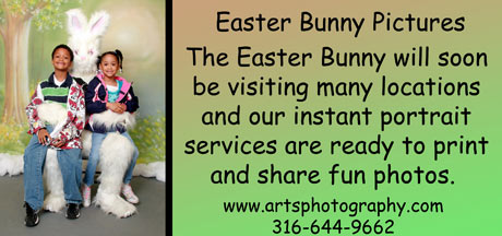 Easter Bunny Portraits Printed Immediately