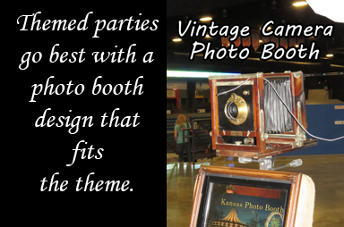 Single image photo booth layout from corporate event.