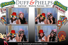 Business event photo booth photo