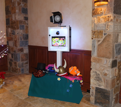 Photo Booth for smaller events with additional light.